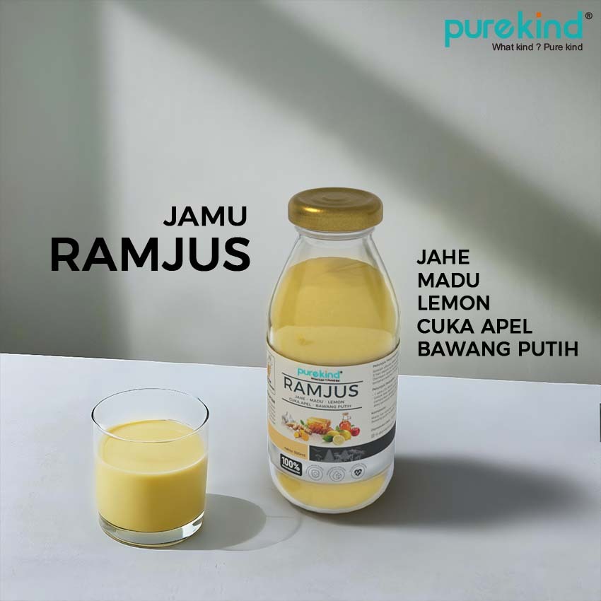 

Jus Jamu Tradisional Jahe Merah Bawang Putih Madu Lemon Cuka Apel