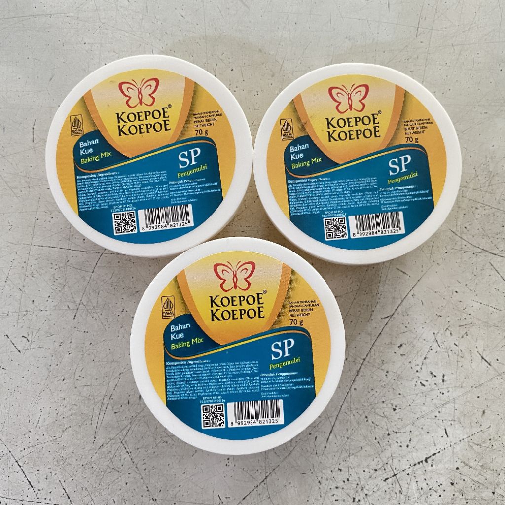 

SP pengemulsi koepoe koepoe 75 gram | sp kupu kupu