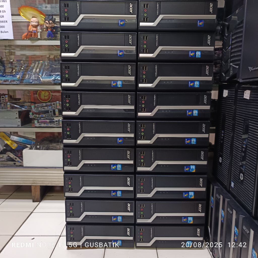 CPU branded built up Acer Veriton X2611 core i5 gen 2 second original