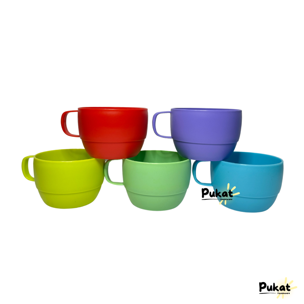 Cangkir Kopi Plastik / Cangkir Espreso Plastik / Cangkir Plastik Warna Lucu