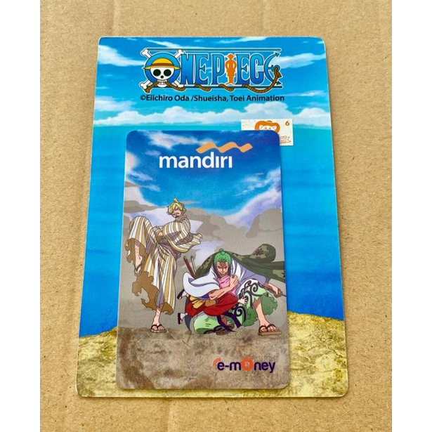 Mandiri e-Money edisi ONE PIECE