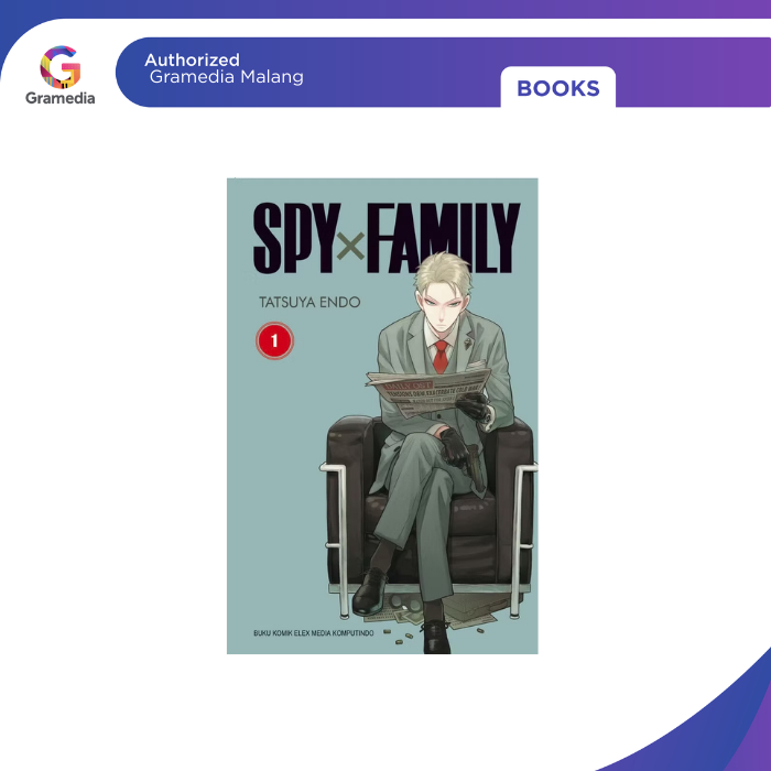 Gramedia  Malang - Komik Spy x Family 01
