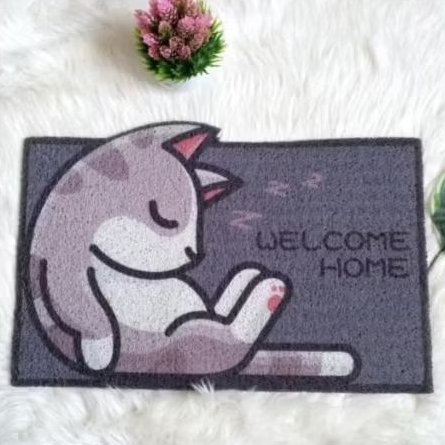 L4 - Keset Lantai Anti Slip Model Minimalis | Keset Aesthetic | Keset Ruang Tamu | Lap Kaki Bhan Bih