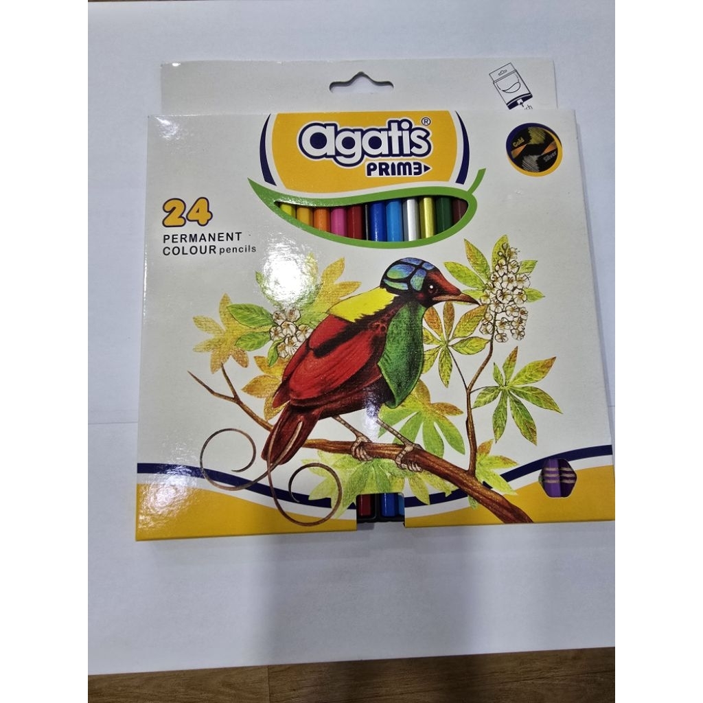 

Agatis pensil warna 24 warna [PRIME SERIES] - kualitas premium
