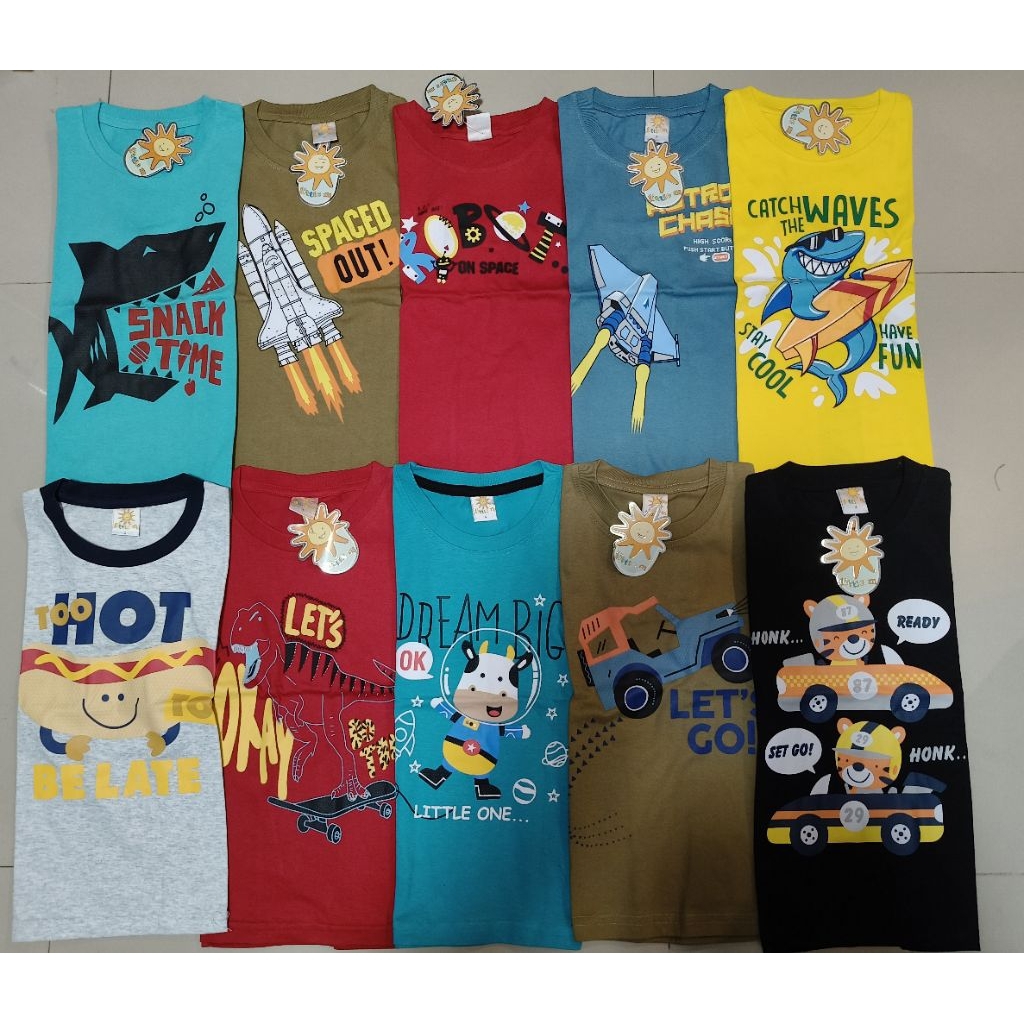 Kaos Little M anak laki-laki