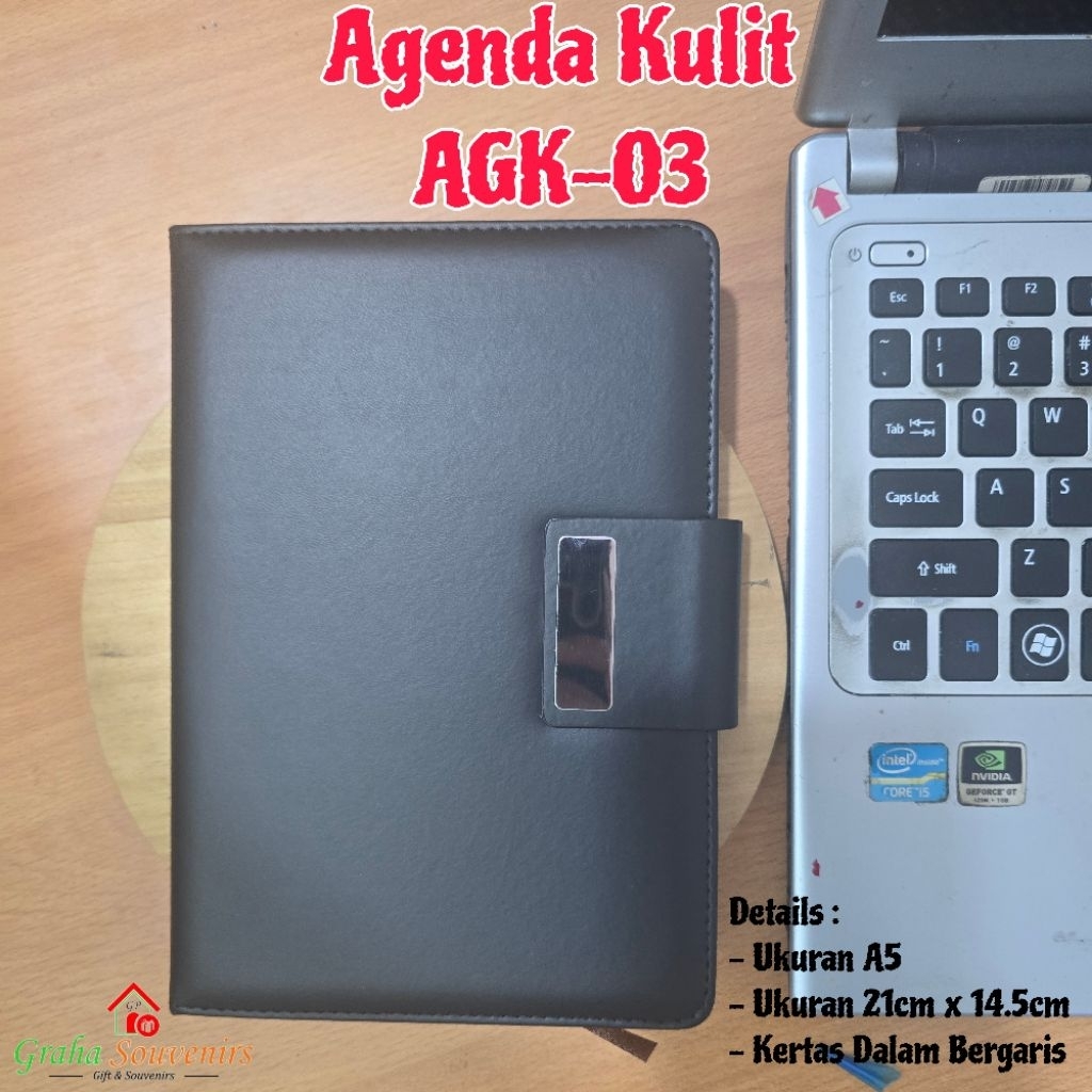 

Agenda Kulit A5 AGK-03 | Notebook | Buku Catatan | Agenda A5