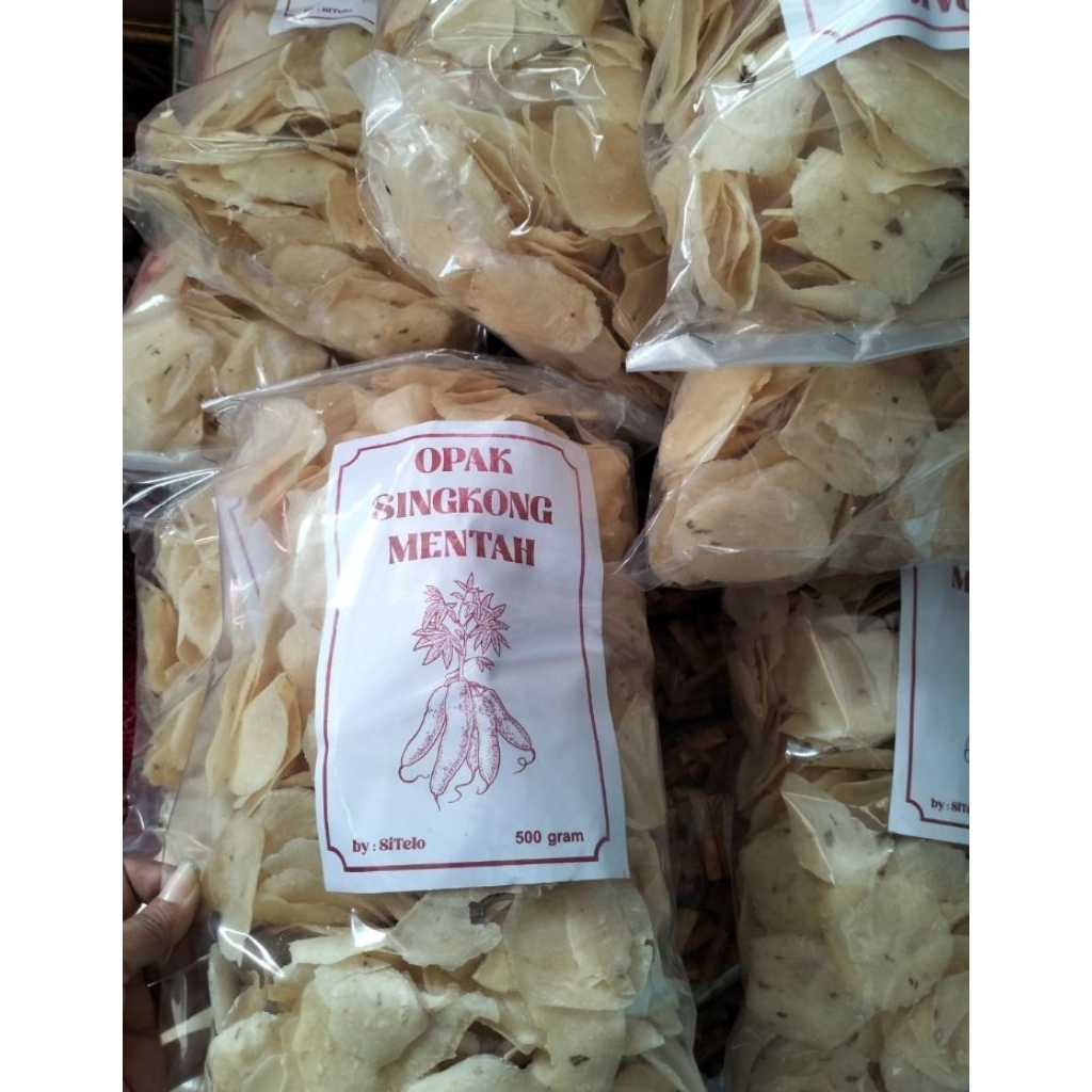 

opak singkong mentah 500 gram