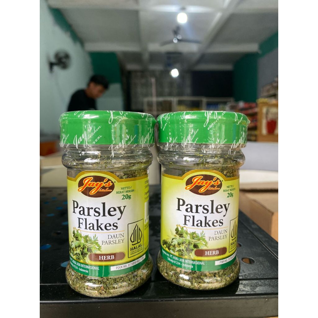 

Jay's Parsley Flakes 20gr ( daun Parslay )