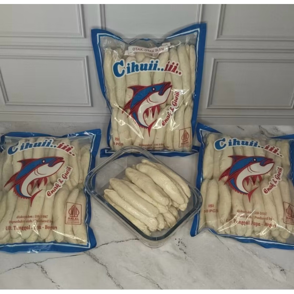 

Otak Otak fresh 1kg merek cihuii isi 1kg