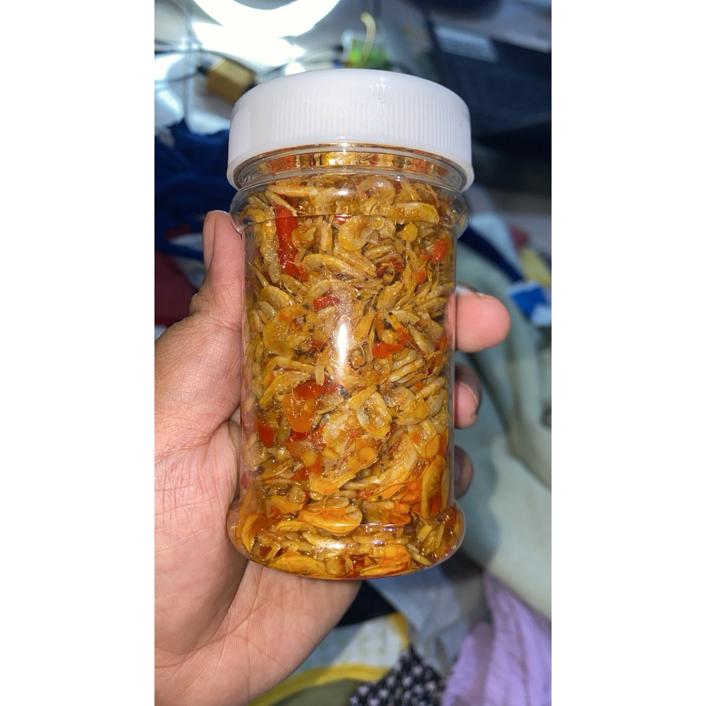 

sambel rebon pedes banget