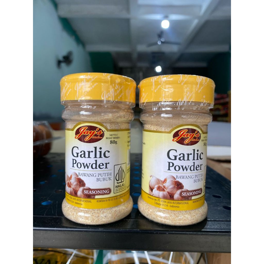

Jay's Garlic Powder 80 gr ( Bawang Putih Bubuk )