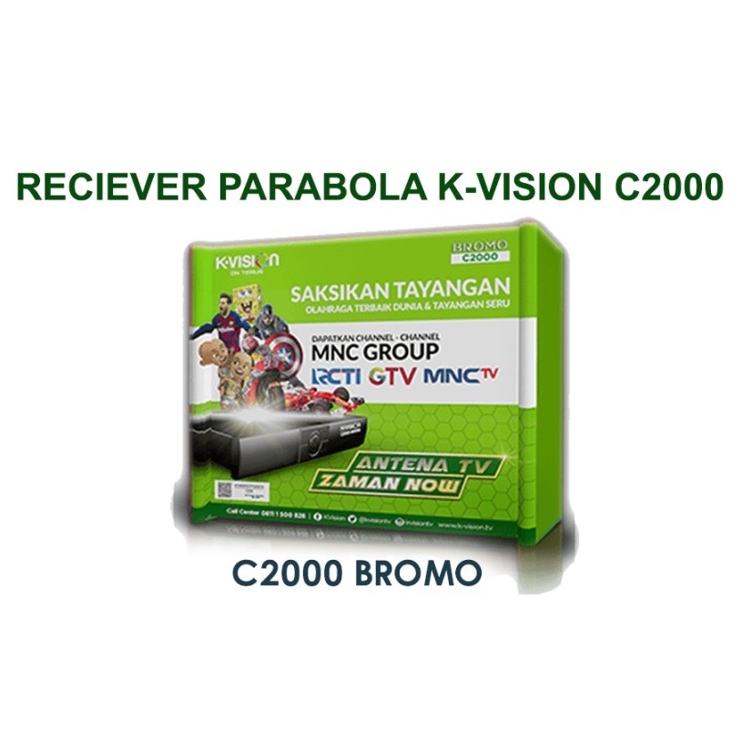 Receiver K Vision C2000 Bromo MNC Group / Receiver Parabola Kvision C2000 Receiver Kvision Bromo