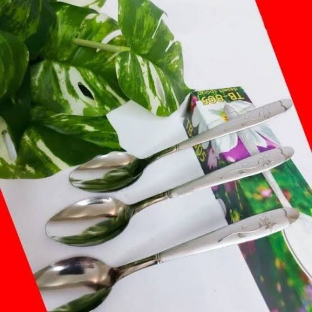SENDOK MAKAN TEBAL 12PCS // SENDOK MAKAN PREMIUM TEBAL