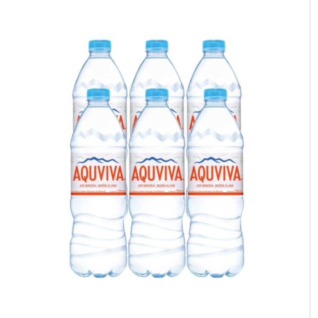 

Aquviva Air Mineral Kemasan Botol 700ml isi 6 botol