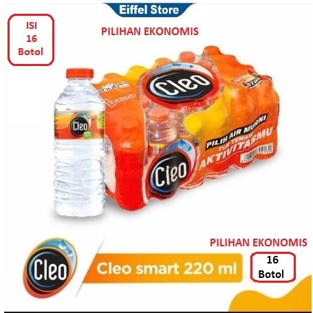 

CLEO AIR MINERAL 220ML X 16 BOTOL