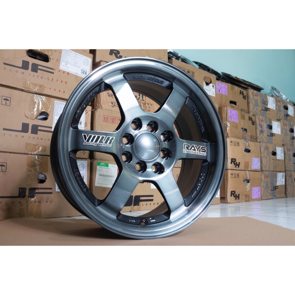 Volk Rays TE37 Grey R15 by JF Luxury