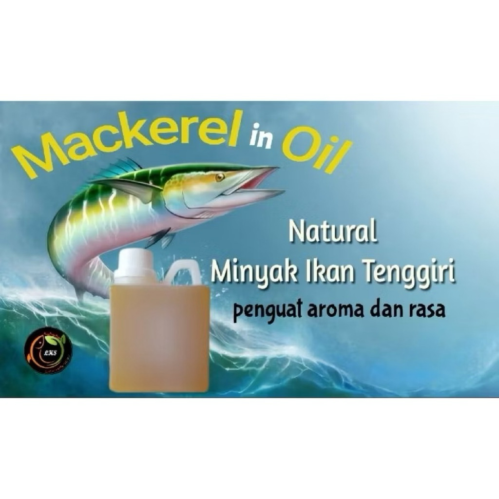 Minyak Ikan Tenggiri / Mackarel Oil / Essence Tenggiri/ Perisa Tenggiri