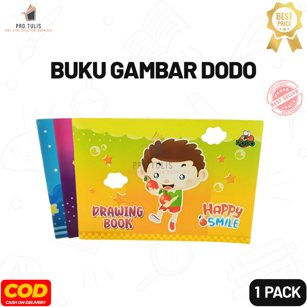 

(1 Pack) Buku Gambar Kecil A4 DODO. ProTulis