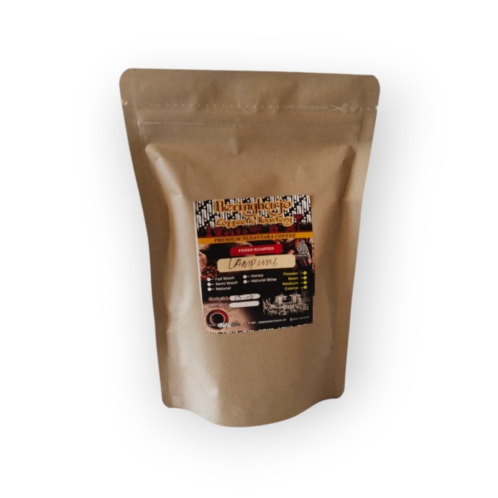 

Kopi Lampung (bubuk) 100 gram segar mantap