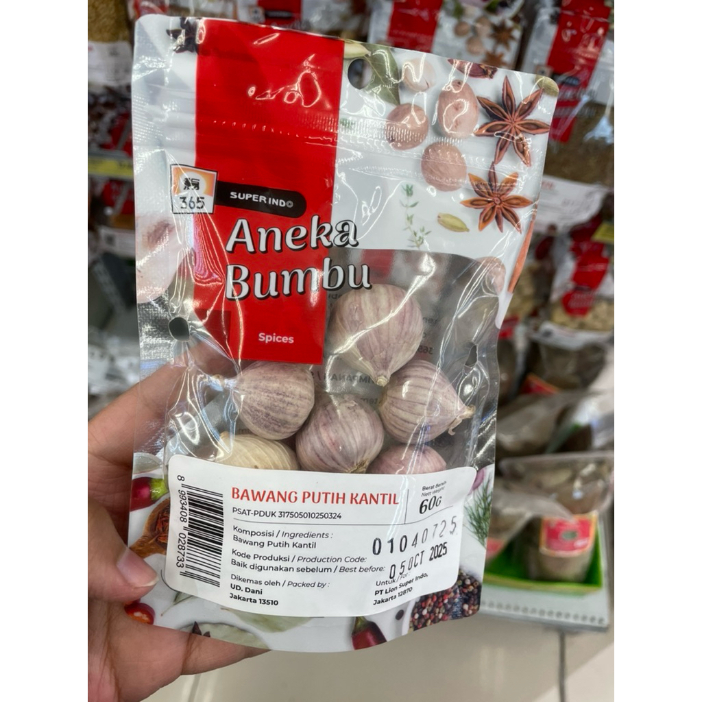 

Bawang Putih Kantil 60 g – Aroma Harum, Rasa Gurih Alami
