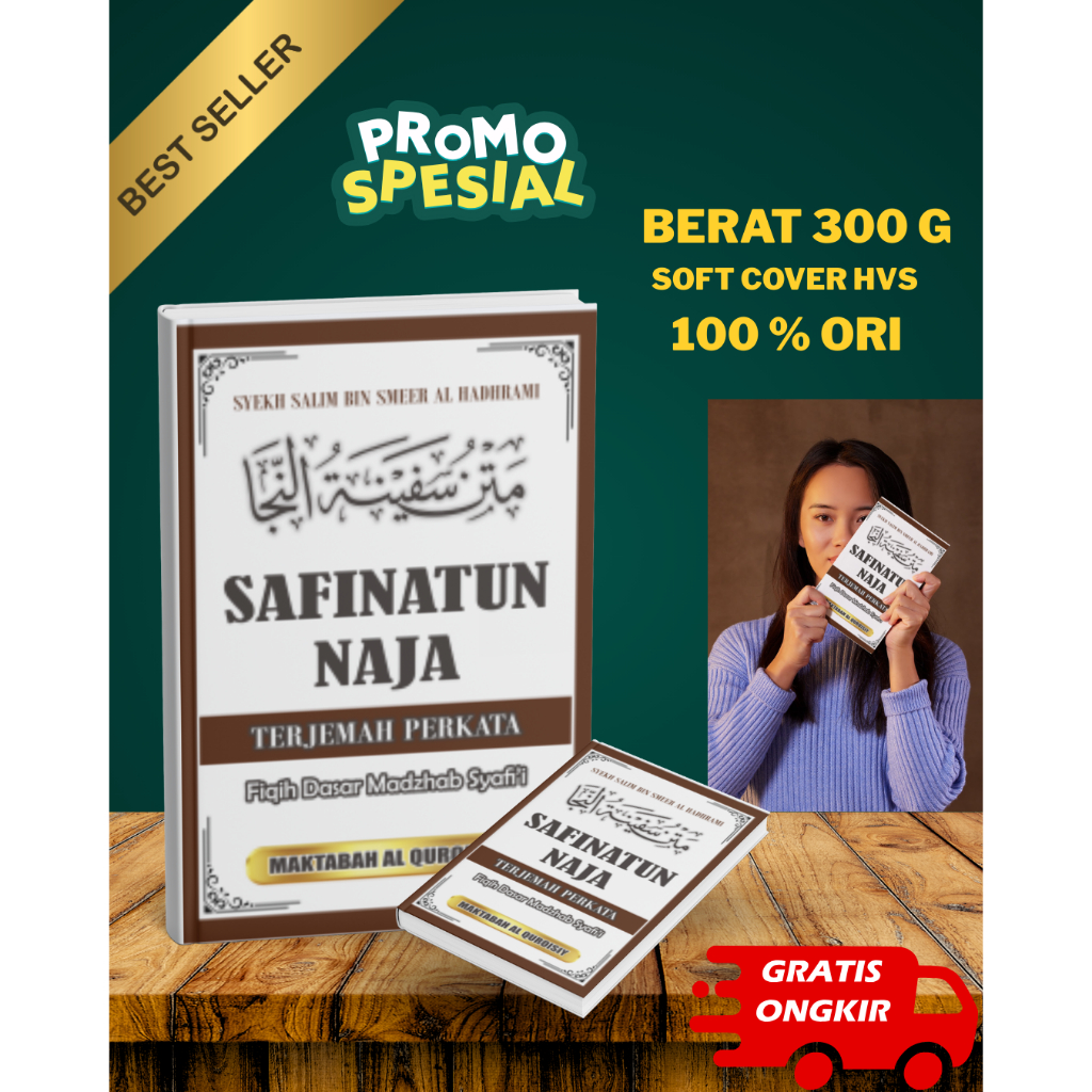 100% ORI KITAB TERJEMAH SAFINAH PERKATA, SOFT COVER