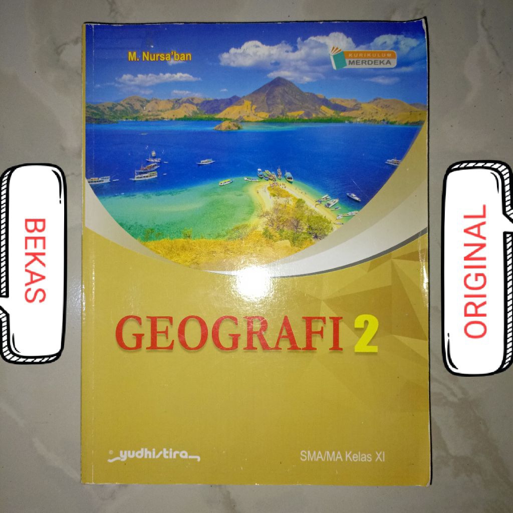 Buku IPS Geografi Kelas 11 XI 2 II SMA MA SMK Penerbit Yudhistira Yudistira Kurikulum Merdeka Ilmu P