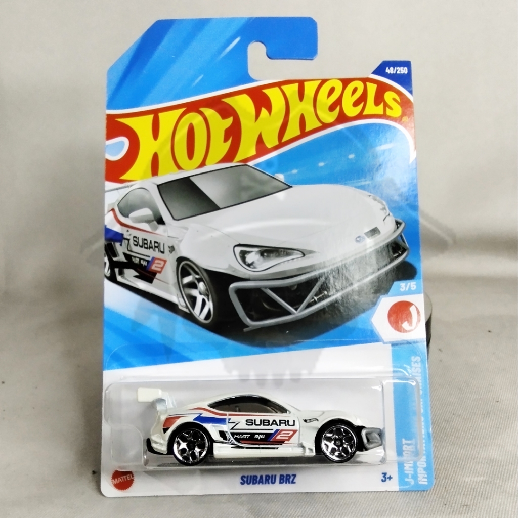 DIECAST HOTWHEELS REAL CARS SUBARU BRZ, HOTWHEELS SUBARU
