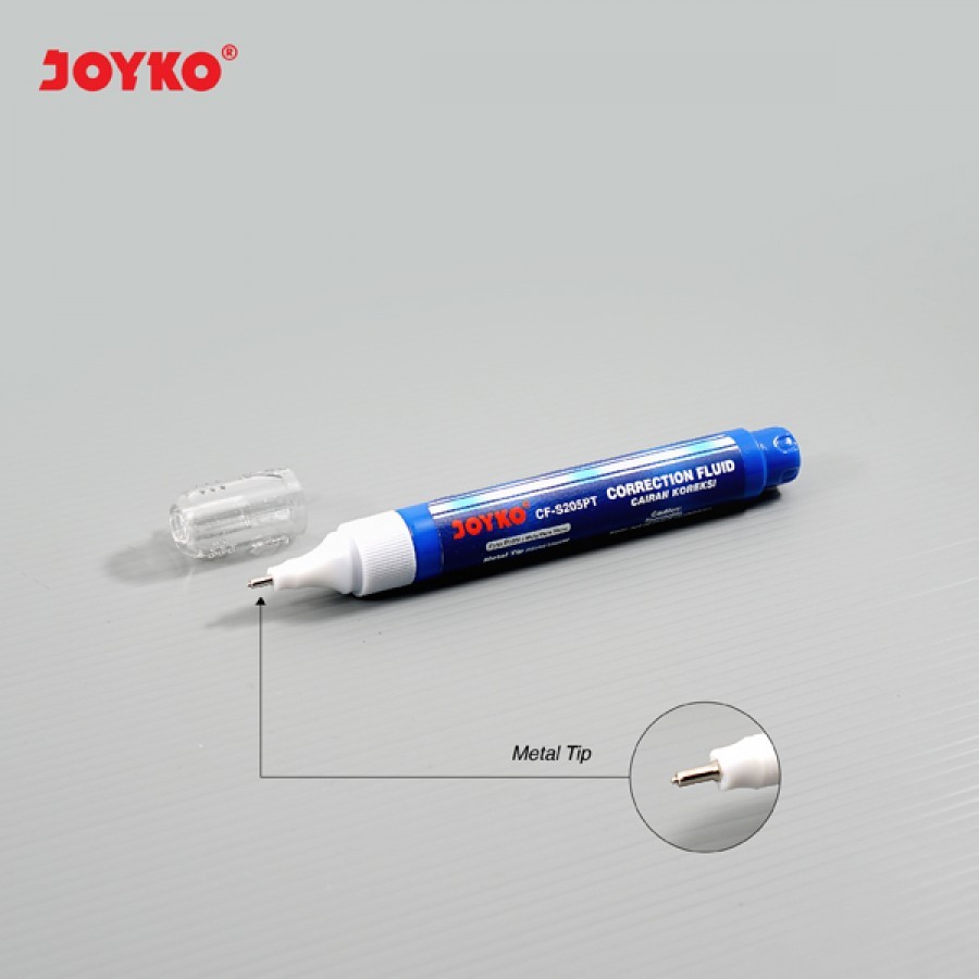 

Tipex Joyko CF-S205PT / Tipex Cair / Correction Pen CF-S205PT 12PCS