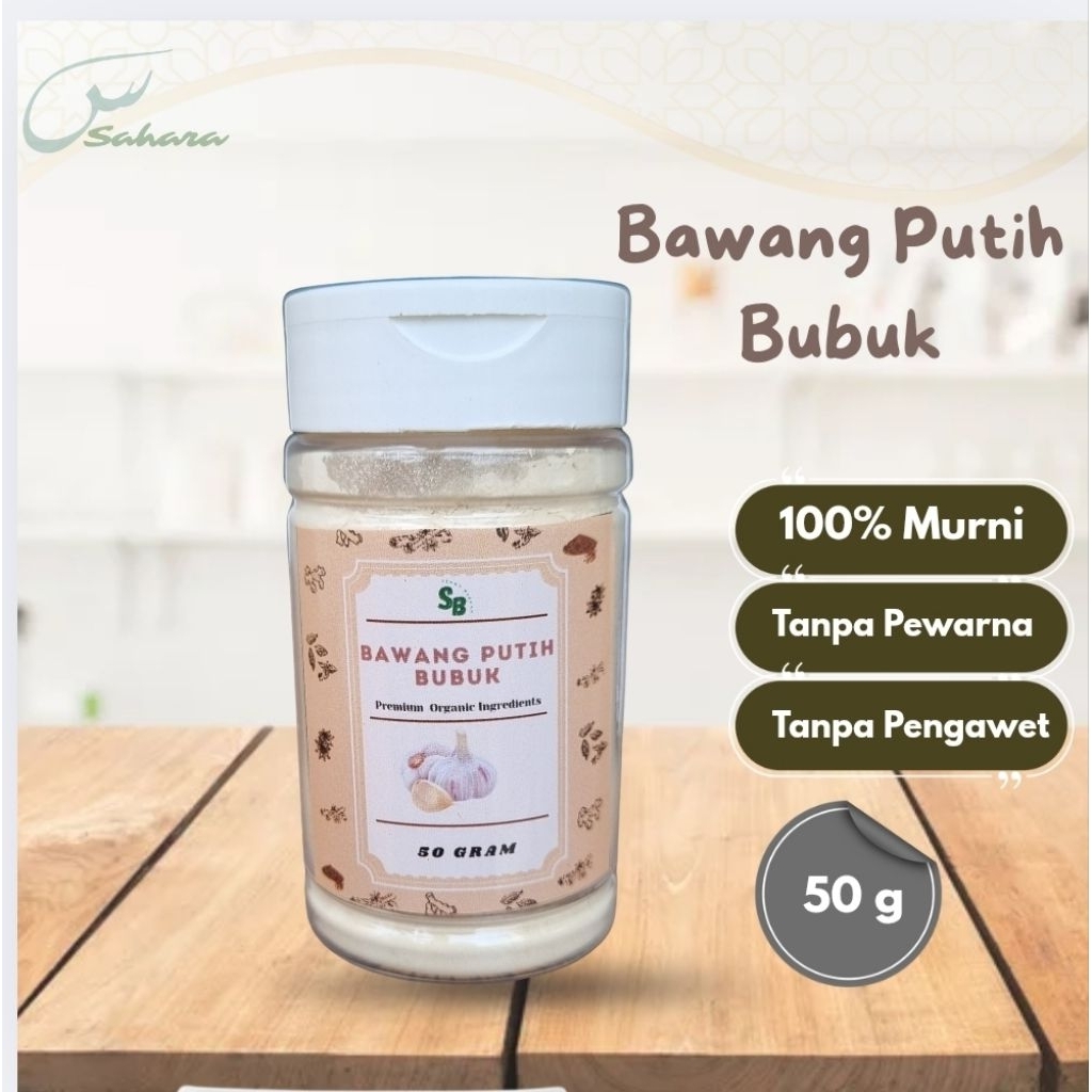 

Bawang Putih Bubuk Premium Garlic Powder 50 gram