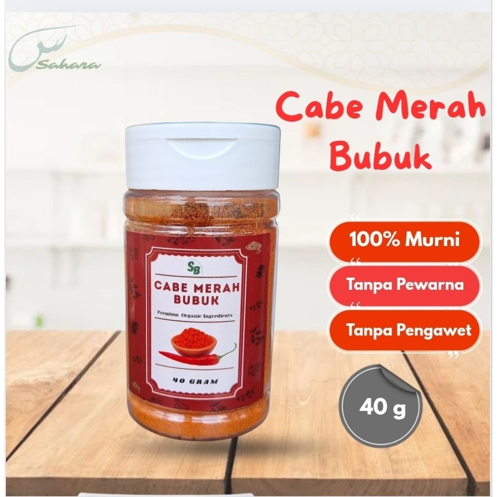 

Cabe Merah Bubuk Premium 40 gram