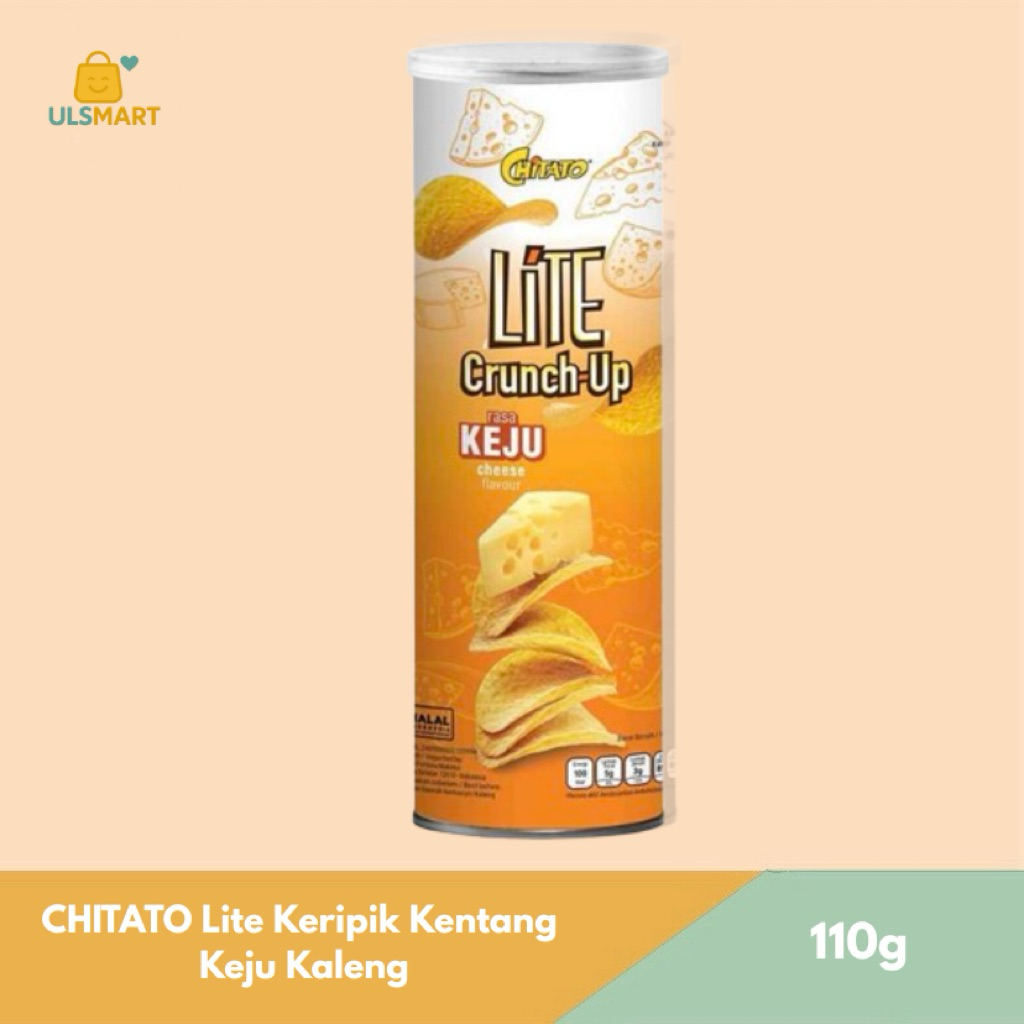 

CHITATO Lite Keripik Kentang Keju Kaleng 110 g