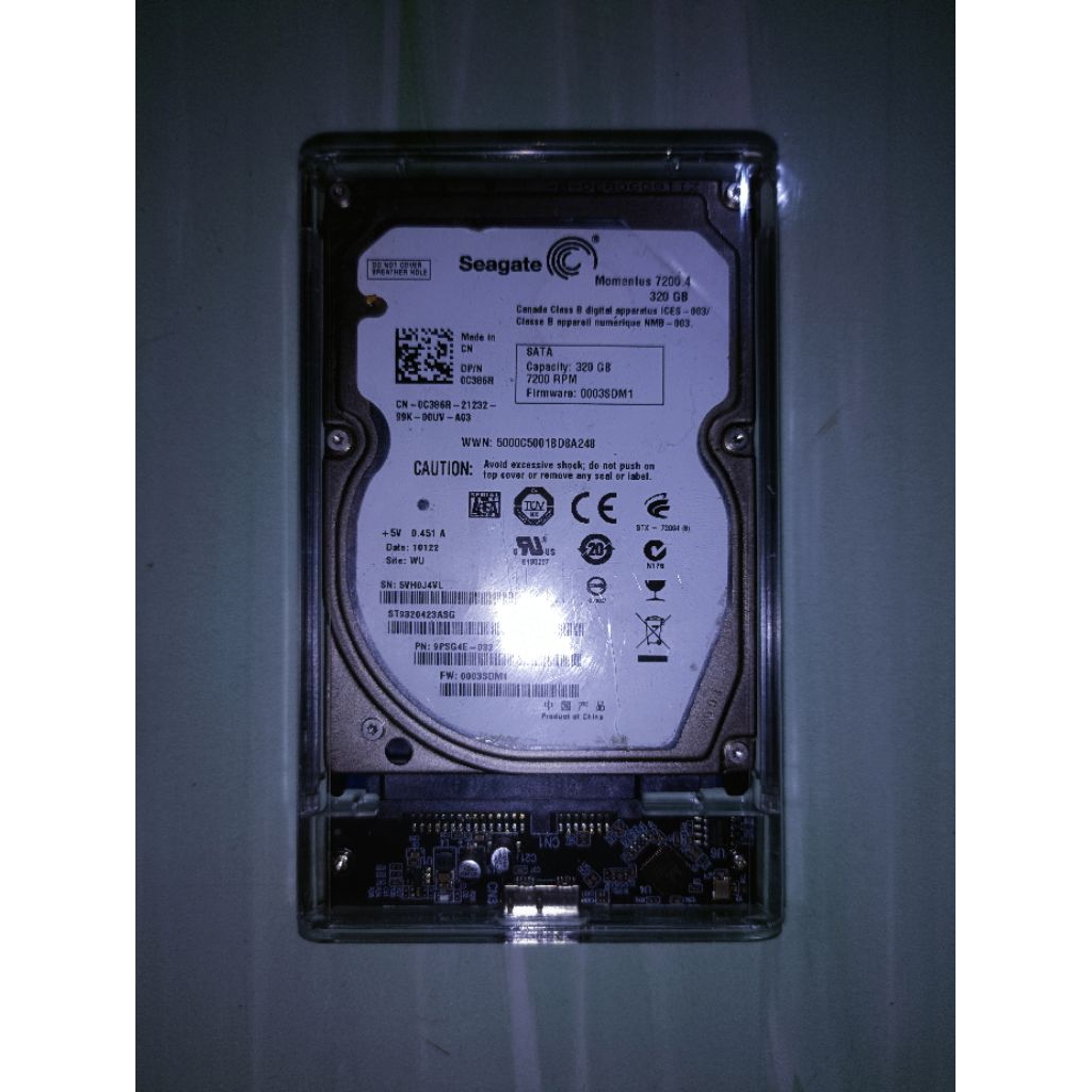 Hardisk Eksternal 320 GB Ps3
