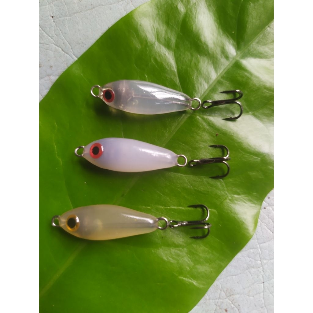 umpan pancing lure casting 2,5cm / swimbait / lure casting / swimmer umpan hampala / hampili / minno