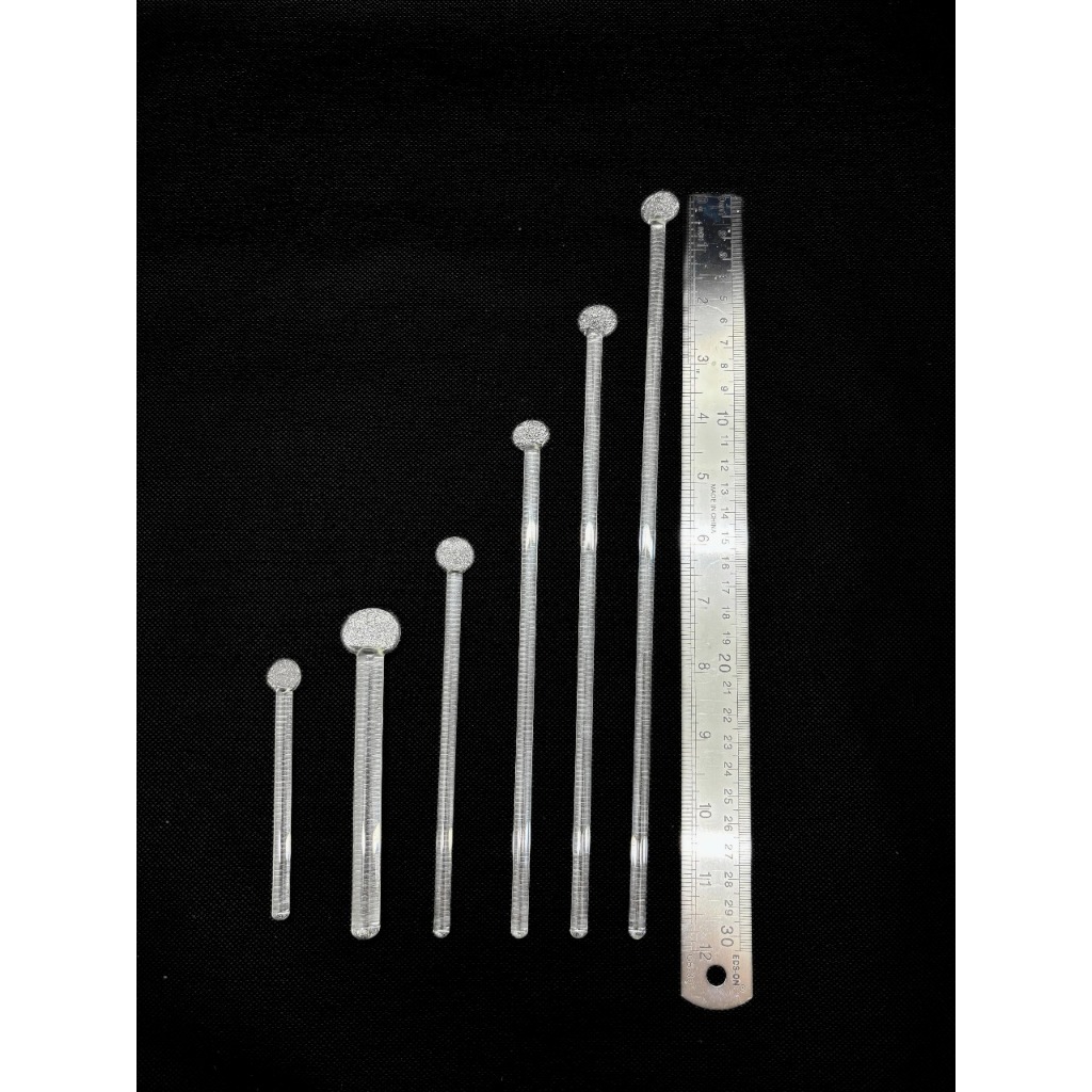 Batang Pengaduk Kaca / Spatula Kaca / Glass Stirring Rod – Untuk Praktikum & Riset