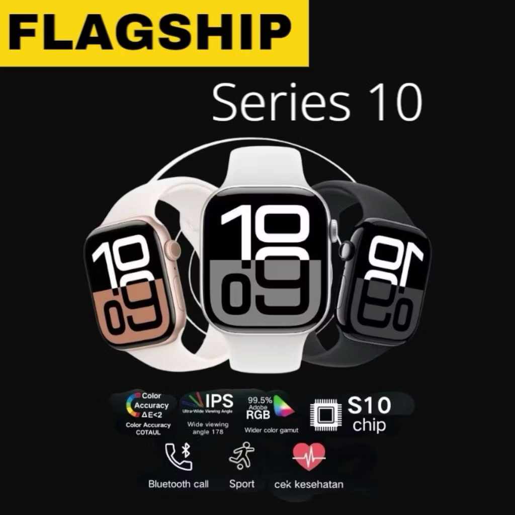 SW iWatch Mirror Series S10 Smart Watch//Jam Tangan Pintar