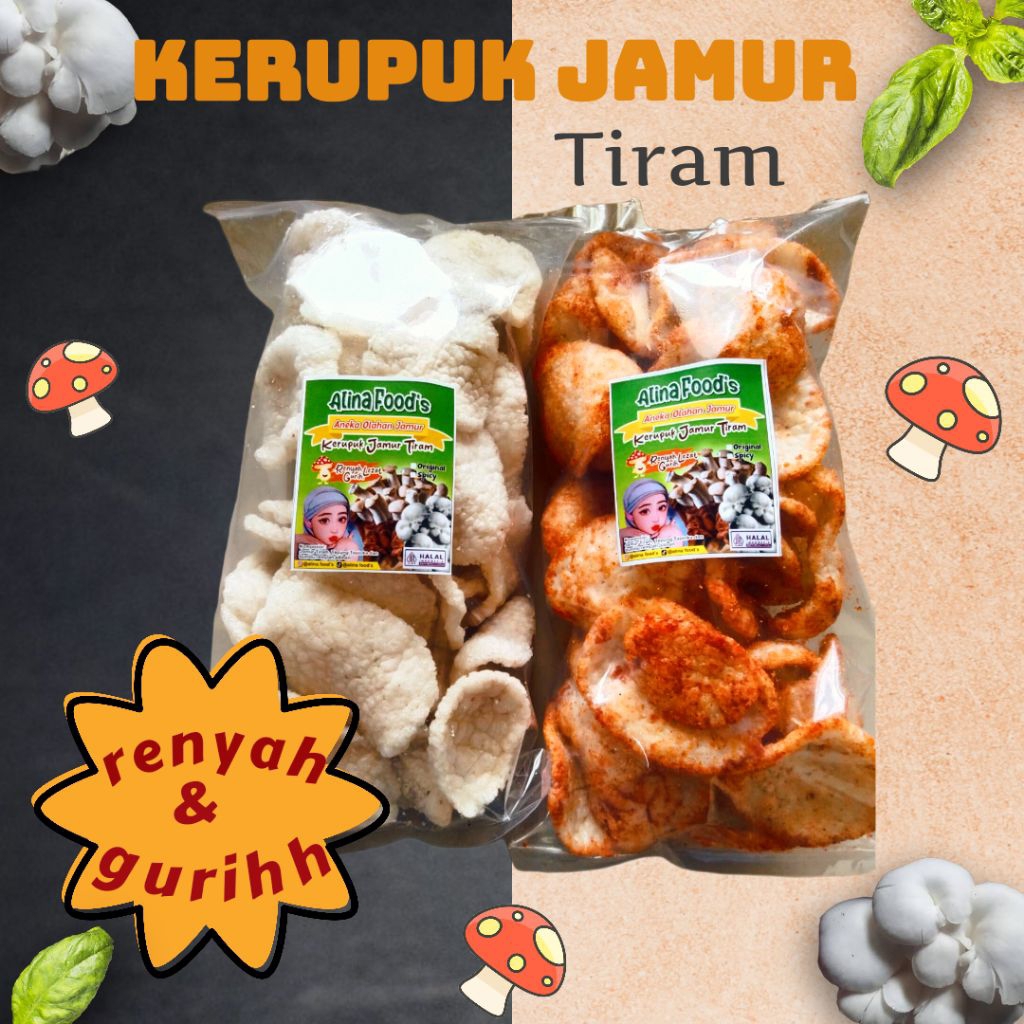 

Kerupuk Jamur Tiram Matang