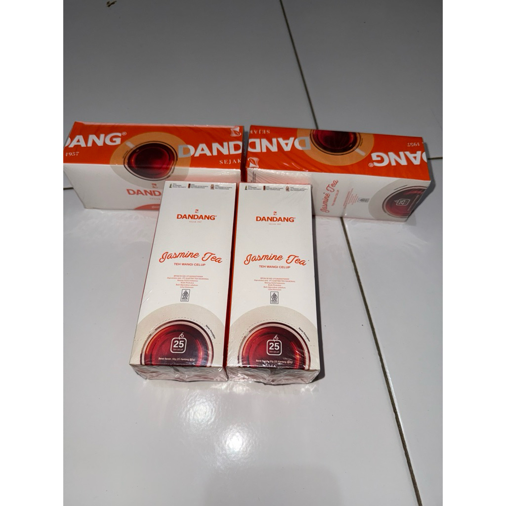 

Teh Celup Dandang 25 Pcs / Teh Celup Jasmine Tea Isi 25 Pcs / Teh Dandang 25 Pcs Jasmine Tea / Teh Celup Jasmine Tea