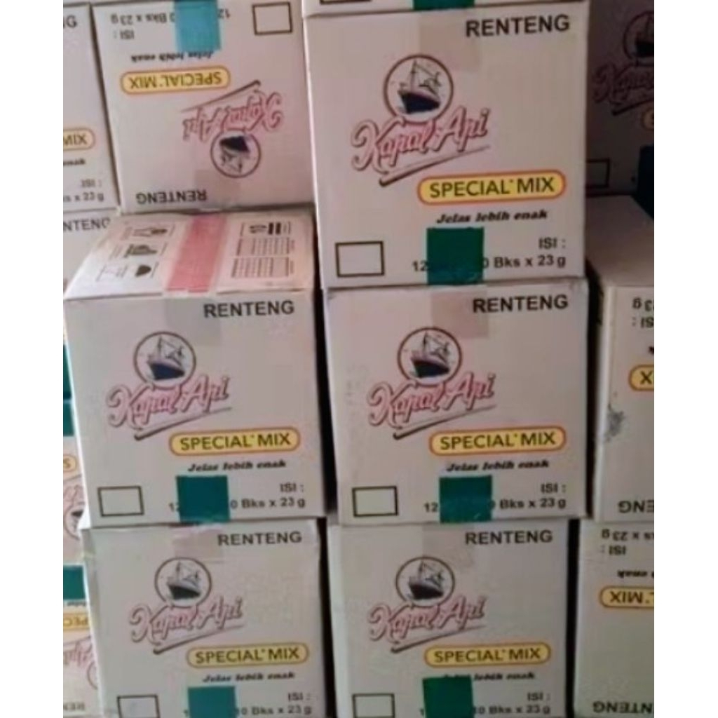 

kopi kapal api spesial mix 1 dus isi 12 renceng