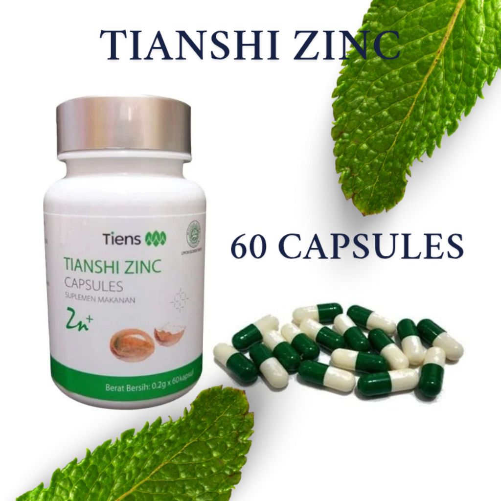 Zinc Capsules suplemen  Anak-anak & Dewasa