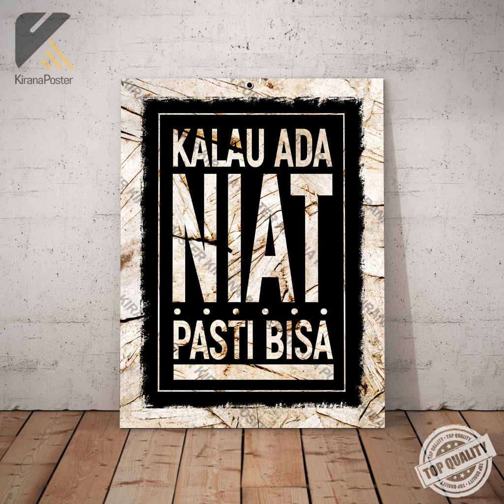 Hiasan dinding kata kata motivasi hidup