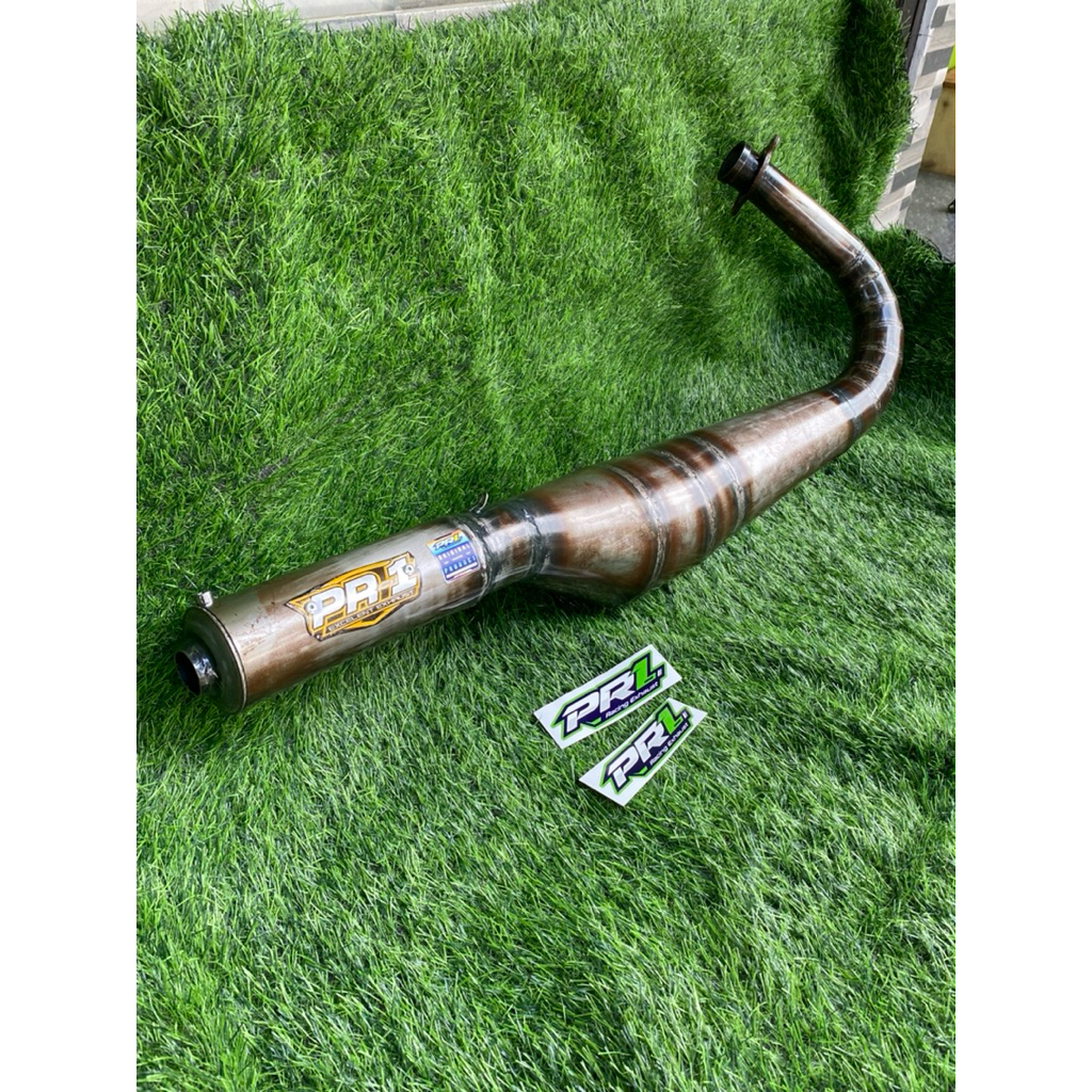 KNALPOT RX KING MODEL KUPANG TELLO PLAT KARAT