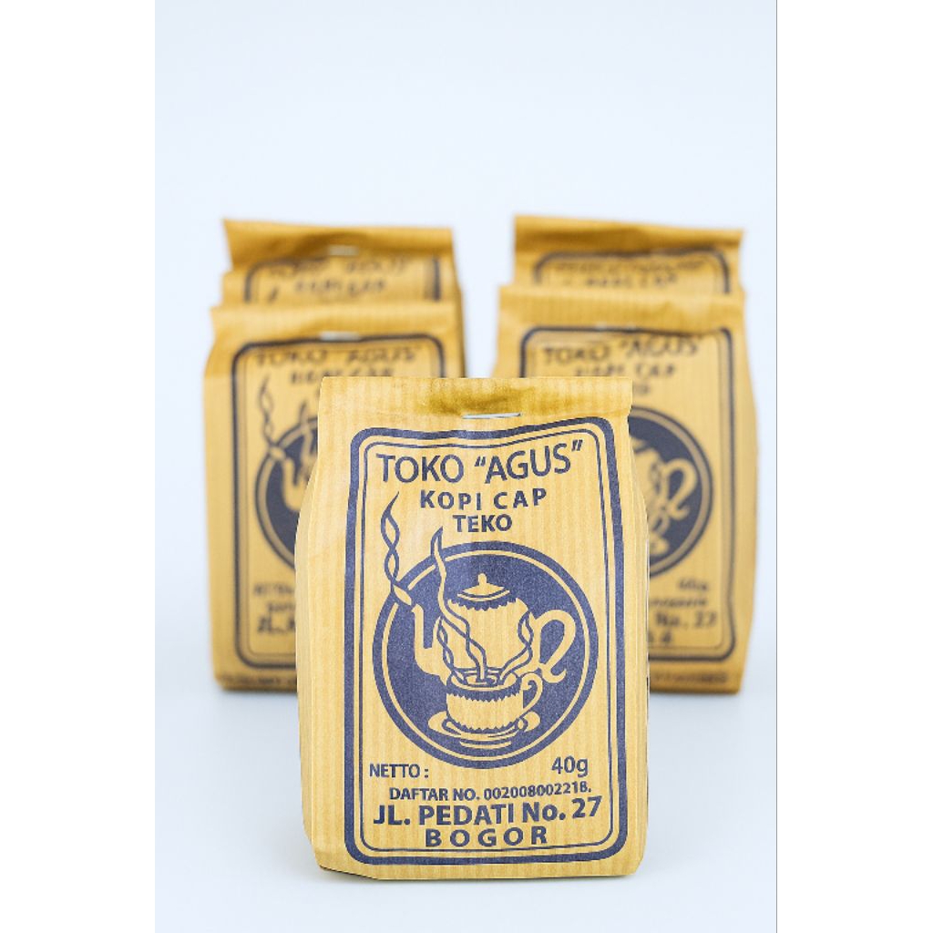 

Kopi Cap teko tanpa gula 40 gram 1 pack (isi 10 pcs)