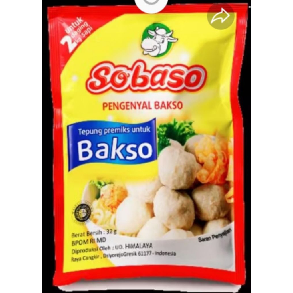

sobaso pengenyal bakso 32 gr (isi 10 bungkus)
