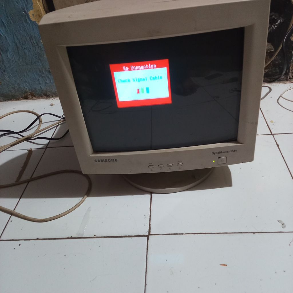 monitor mini saka rusak