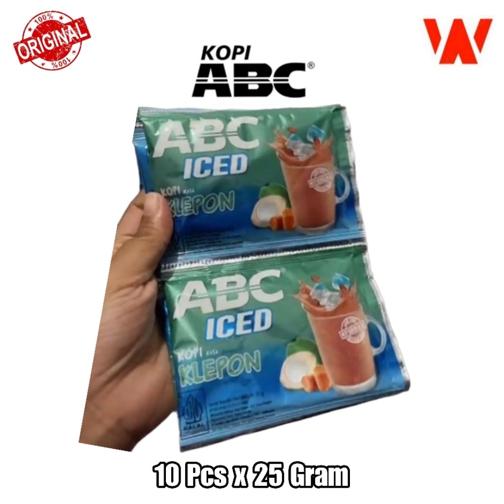 

[PROMO] ABC Kopi Rasa Klepon 25gx10 pcs kemasan baru