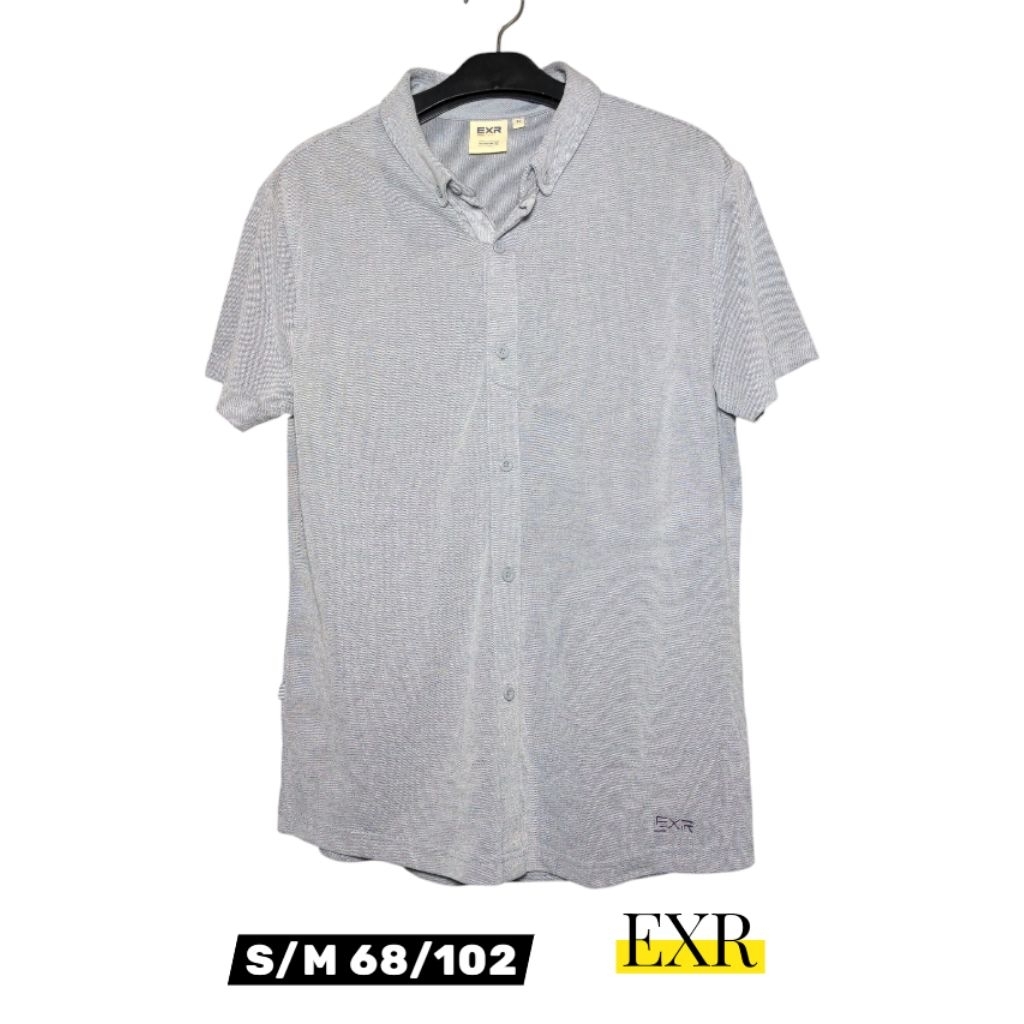 EXR Casual Sport Polo Shirt Size S M Kaos Kerah Kasual Ori