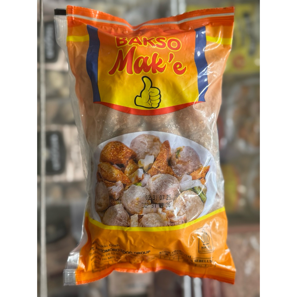 

Pentol Bakso Mak'E Super isi 50 pcs - Pentol Bakso Kuning | Festive Frozen Food