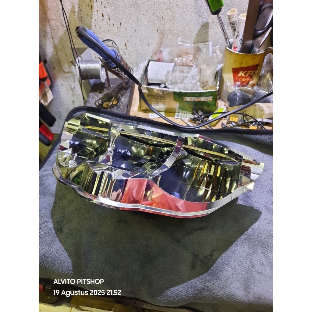 Reflektor Nmax old / PCB Lampu Nmax Old Copotan Baru