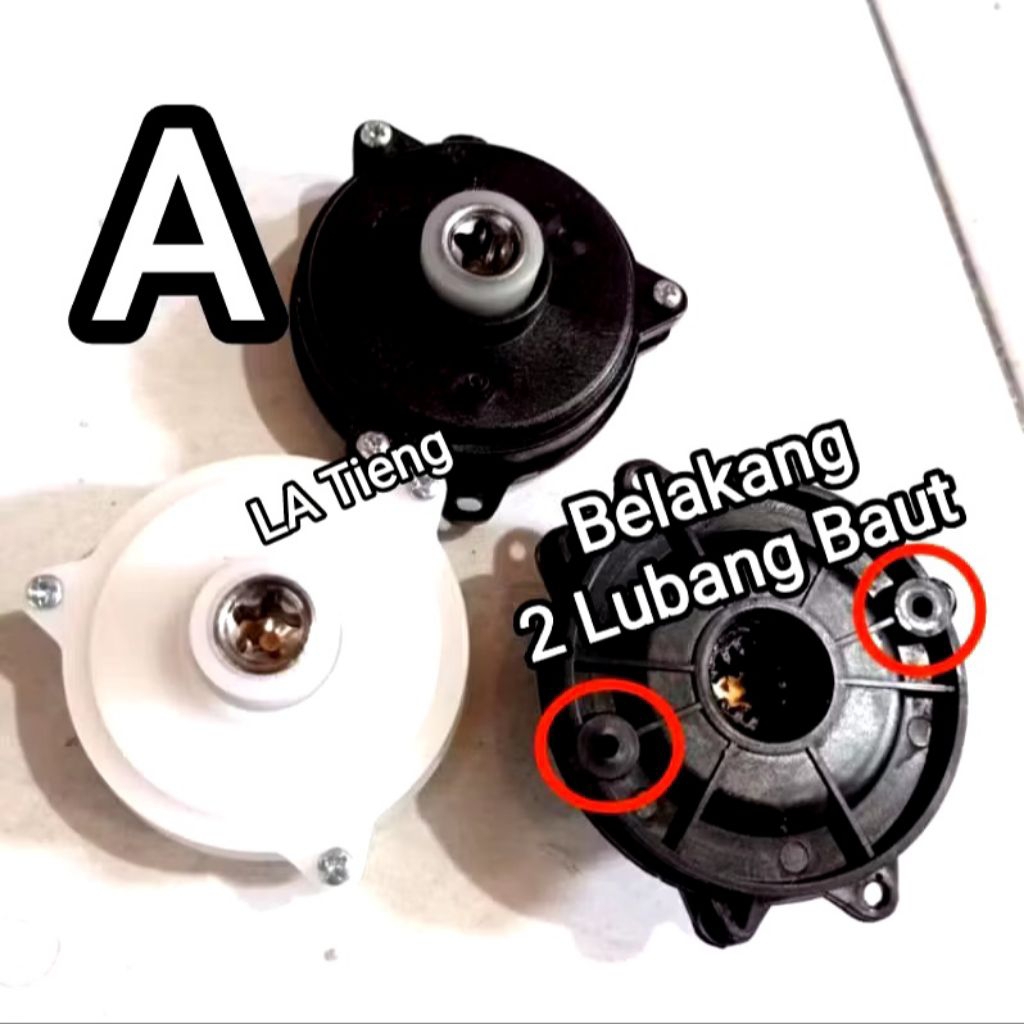 Gearbox Chopper Bintang 5  A  Belakang lubang 2 baut original universal