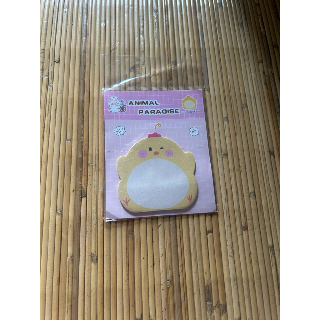 

kertas memo anak ayam lucu